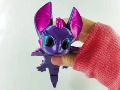 Baby Bat Dragon Articulated