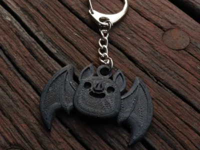 Llavero de murciélago ( bat keychain )