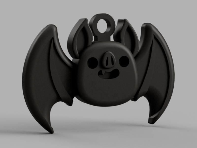 Llavero de murciélago ( bat keychain )