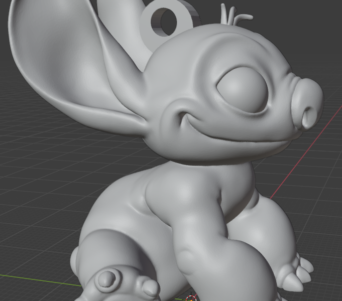 Stitch llavero stl